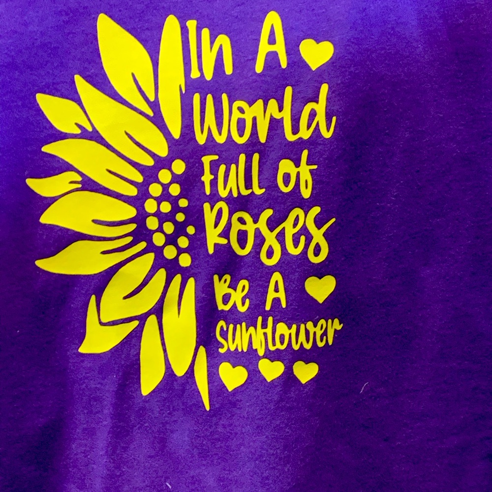 Women’s purple XL racerback tank
